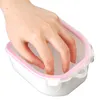Nail Art Hand SPA Soaker Wash Bowl UV Gel Powder Polish Remover Manicure Soak Tool Five Holes Nail Art Accessories