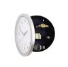 Wandklok Verborgen Opbergkoffer Ronde Wit Horloge Klokken Verbergen Safe Box Mode Bell Verborgen Hangende Container Woondecoratie 17HL G2