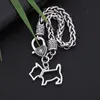 チャームブレスレットSkyrim Crystal DogシリーズIE Dachshund Adorable Animal Pendant Bracelet Jewelry Viking Ethnic for Men Gift3566056