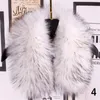 luxury- Fashion Unisex Faux Fur Collar Scarf Shawl Neck Men Women Wrap Stole Scarves Faux Fur Winter Collar ouc2156