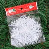 Christmas Artificial Snowflake 3pc/pack Christmas Tree Decor Snow Fake Snowflakes Christmas decorations for home noel