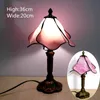 Medelhavsstil Restaurang Bar Cafe Led Vintage Desk Lamp Bedside Colorful Glass Table Lamps Nightstand Light Bedroom Lampno 2676583