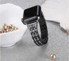 40 мм 44 мм 38 мм 42 мм Женщин Алмазный ремешок для Apple Watch Series 4 3 2 1 Bracte Bracte Braclet из нержавеющей стали