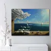 The Waves Book Sailboat By Salvador Dali Canvas Painting Landscape Posters Wall Art for Living Room Home Decor Modern Minimalism S4403248