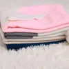 Heißer Ins Stil Kinder Bunny stricken Decke Schöne Winter Baby Nickerchen Decken Candy Farbe Acryl Kinder Gestrickte Kaninchen Große Ohren