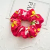 Bandas de Natal Velvet Scrunchie Headband listrado Scrunchies Cabelo Mulheres Elastic meninas Ties Halloween Acessórios do cabelo