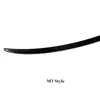 Kroppssats 1 stycke Högkvalitativ M3 / m4 / P Style Bakspoiler för B-MW 3-serie E92 Kolfiber Back Wing Car Bumper