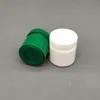 収納ボトルジャー15g空のクリーム色のクリーム二重壁白緑色15mlのプラスチック化粧品包装容器DIYマスク詰め替え可能な錫