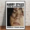 Styles 2018 Tour Music Star Hot Poster and Prints Wall Art Art Modern Canvas Painting Pictures для гостиной для гостиной.