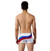 Homens novos da marca homens Swimwear designer de cintura baixa Praia Swimsuit criativo Calção Maillot de bain moda praia Hot