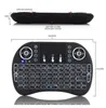 Mini Rii clavier sans fil i8 24G anglais Air Mouse clavier télécommande pavé tactile pour Smart Android TV Box ordinateur portable tablette Pc1374979