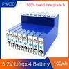 8 SZTUK LIFEPO4 3.2V 105AH Bateria litowa Fosforan litowy Nr 100ah dla DIY 12V210AH 24V105AH 48V Pack