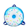 Mochila infantil Bonitos 3D Donuts Crianças Sacos de Shcool para Meninas Schoolbag Arco-íris Mini Bagpack Kawaii Toddler Mochilas para bebê