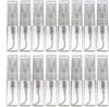 2ml Mini Clear Glass Pump Spray Bottle 2cc Refillerbar Parfym Tom Flaska Atomizer Sample Injektionsflaska