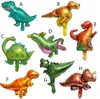 Nieuwe Feestelijke 4D Wandelen Dinosaurus ballon Folie Ballonnen Jongens Dier Ballonnen Kinderen Dinosaurus Verjaardagsfeestje Jurassic World Decor Ballon KD1