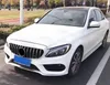 C Sınıf W205 Yarış Izgara ABS Malzeme Izgaraları C-Class 2015-2018 Yedek Mesh ızgara Ön Tampon