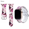 Cinturino da polso sportivo in silicone per Apple Watch Serie 6 5 4 3 2 1 38mm 40mm 42mm 44mm