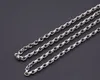 4mm 5mm Solid 925 Sterling Silver Necklace Chain Men Women Jewelry gift A50041310P