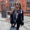 Fashion Real Fox Fur Coats z prawdziwą skórzaną owczej skóry Hurtownia Natural Fox Fur Kurtka Znosić Luksusowe kobiety 2020 Zimowy Nowy T200910