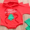 Mooie pasgeboren meisje kleding kerst baby kinderen kleding verzenden schede mannen en vrouwen schat eendelig klimmen kleren