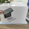 Clock calendar wireless charger 3 in 1 2020 new wireless fast charging for iPhone 12 11 pro max Samsung Galaxy Note 20 Ultra