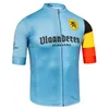 Racing Jassen Vlaanderen Kies uit 4 Stijlen Fietsen Jersey Bike MTB Road Race Kleding Rood / Zwart / Blauw / Geel