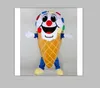 2018 Vendita di fabbrica caldo Costume della mascotte del gelato Gelato marino uomini Vestiti dei personaggi Natale Halloween Party Fancy Dress