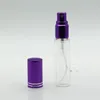 MINI 10 ml Metall Leere Glas Parfüm Nachfüllbare Flasche Spray Parfüm Zerstäuber Flaschen DHL/EMS/Fedex Kostenloser Versand 10 farben HHE1406