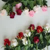 Familienweiche Dekoration Hochzeit Feiern Hand Holding Blume Straßenführung Blume Wand Künstliche MW411061