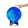 Bluetooth Quran Enceinte lampe avec 7Colors Light Remote Control Appuyez sur Moonlight Lamp Support MP3 FM TF Card Radio13018603