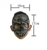 máscaras de látex eco-amigáveis ​​para crianças enfrentam máscaras para decorações do partido do disfarce do dia das bruxas terror látex mascarar meia máscara facial de criança