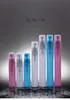 Mix cor 5ml 8ml 10ml de plástico Garrafa de Spray, vazio Perfume Cosmetic Container com névoa Atomizador Bico, frascos de perfume de Amostra
