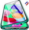 Étui de protection magnétique anti-chute en verre trempé double face pour Samsung Galaxy A31 A21S A51 A71 A11 A81 A91 M4540330