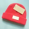 Cute Kids Beanie Simple Designer Baby Skull Caps 5 colori bambini di marca cappelli lavorati a maglia all'ingrosso 50g