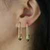 stud 2021 فريد مصمم Paperclip Posit Pin Pin Fashion Women Goldry Gold Colection CZ Enclicate11270867