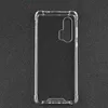 Passa Shocksäker Clear Transparent PC Back TPU Bumper Scratch Protection Case Cover för moto One Fusion Plus Moto Edge Plus