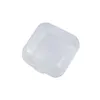 Square Empty Mini Clear Plastic Storage Containers Box Case With Lids Small Box Jewelry Earplugs Storage Box HHA15946107487