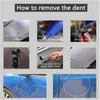 Car Dent Repair Tool Set Car Dent Puller Suction Cup Tabs Kit Removal for Vehicle QP2