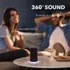 FreeShipping وSoundcore مضيئة بلوتوث المحمولة 360 'المتكلم مع جميع النواحي الصوت المحسن باس المحيطة LED ضوء IPX7 للماء