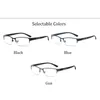 Солнцезащитные очки Мужские очки для чтения с чтением высококачественные металлические полуварные диоптерные и женские чтения1
