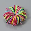 New 100pcslot Hair Accessories Girl Candy Color Elastic Rubber Band band Child Baby Headband8769046