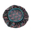 Bonnet rond en Satin élastique pour femmes, bonnet de nuit à larges bords, perte de soin, coiffure, coloration, bonnet Turban pour chimiothérapie