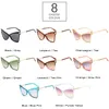 Soei Retro Cat Eye Ungize Women Sunglasses Designer Ladies Gradient Lens Mewear Мужчины на открытом воздухе солнцезащитные очки Oculos UV4007670438