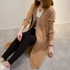 JoinYouth Long Cardigans Solid Casual Pockets Korean Autumn Sweaters Women All Match Outwear Fashion Sueter Mujer J298 201223