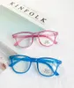 2020 Baby Anti Blue Light Flat Glasses Wholesale Children's Retro Spectacle Frame Special Glasses For Children's Computer Online Class