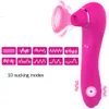 10 velocità succhiare vibratore punto G clitoride ventosa giocattoli del sesso per donna figa vaginale stimolatore del capezzolo dildo pompino vibratore adulto4681771