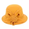 gelbe fedora hat womens