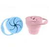 Compappible Food Grad Silicone Snack Cups för småbarn Nontoxic BPA Snack Catcher Baby Snack Container med silikonlock Ki4075772