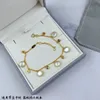 Trend di moda del design a doppia faccia di nuovo braccialetta ottagonale bracciale ottagonale in vetro in argento sterling265a