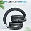 Headsets Echte kabellose Kopfhörer 3D-Stereo-Bluetooth-Headset Faltbarer Gaming-Kopfhörer mit Mikrofon FM TF-Karte Rauschunterdrückung